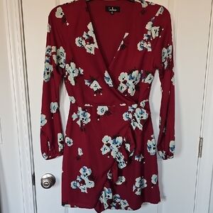 Lulu's Vibrant Red Dress